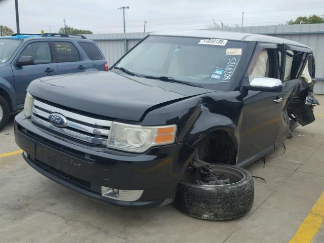 2FMDK53C39BA23598 - 2009 FORD FLEX LIMIT BLACK photo 2