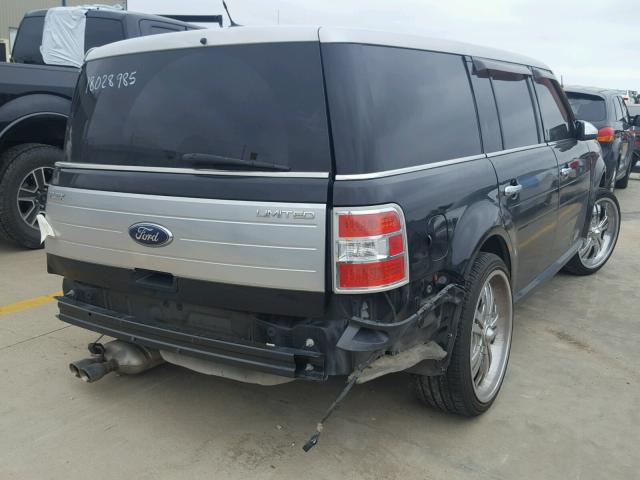 2FMDK53C39BA23598 - 2009 FORD FLEX LIMIT BLACK photo 4