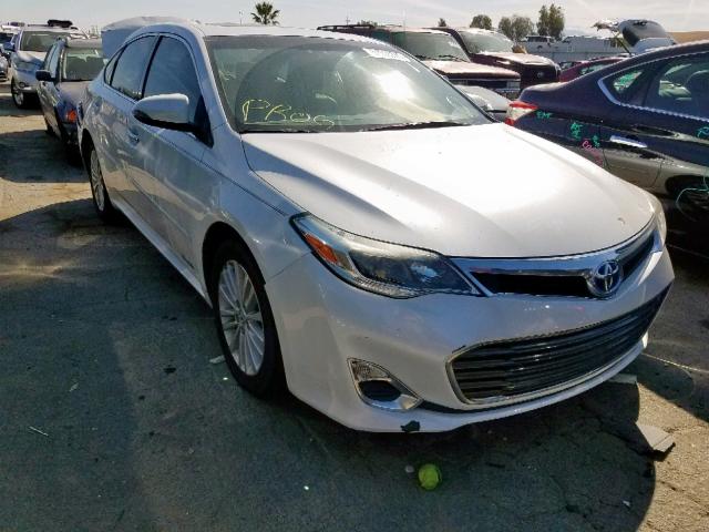 4T1BD1EB3DU002669 - 2013 TOYOTA AVALON HYB WHITE photo 1