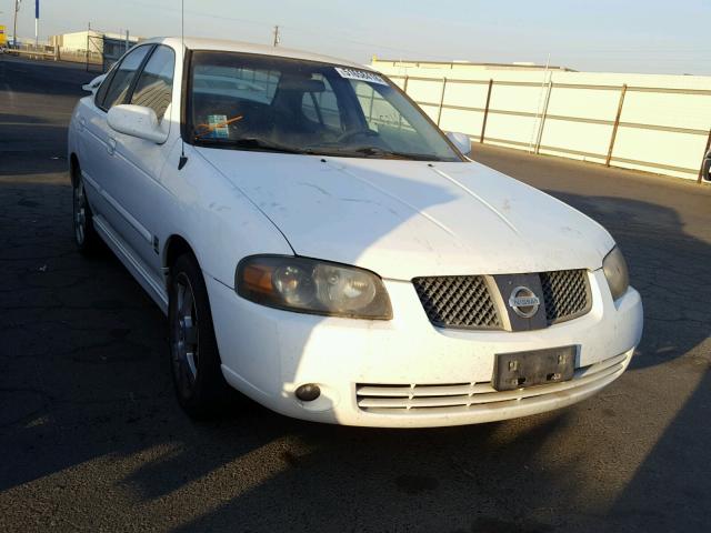 3N1AB51D14L729746 - 2004 NISSAN SENTRA SE- WHITE photo 1