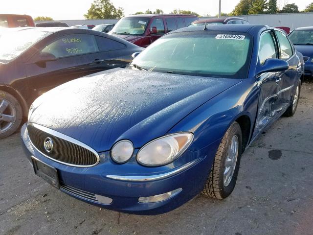 2G4WD532351270999 - 2005 BUICK LACROSSE C BLUE photo 2