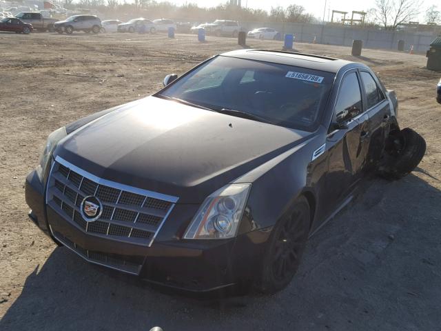 1G6DG5EG3A0126373 - 2010 CADILLAC CTS LUXURY BLACK photo 2