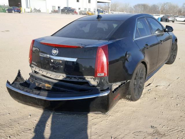 1G6DG5EG3A0126373 - 2010 CADILLAC CTS LUXURY BLACK photo 4