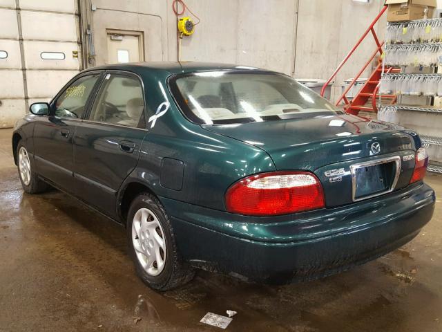 1YVGF22C015221984 - 2001 MAZDA 626 ES GREEN photo 3