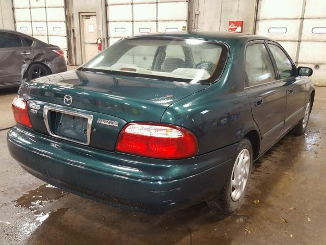 1YVGF22C015221984 - 2001 MAZDA 626 ES GREEN photo 4