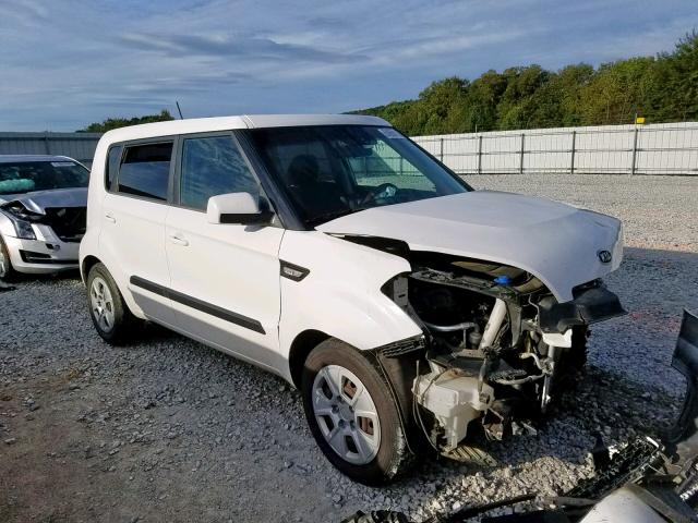 KNDJT2A59C7444572 - 2012 KIA SOUL WHITE photo 1