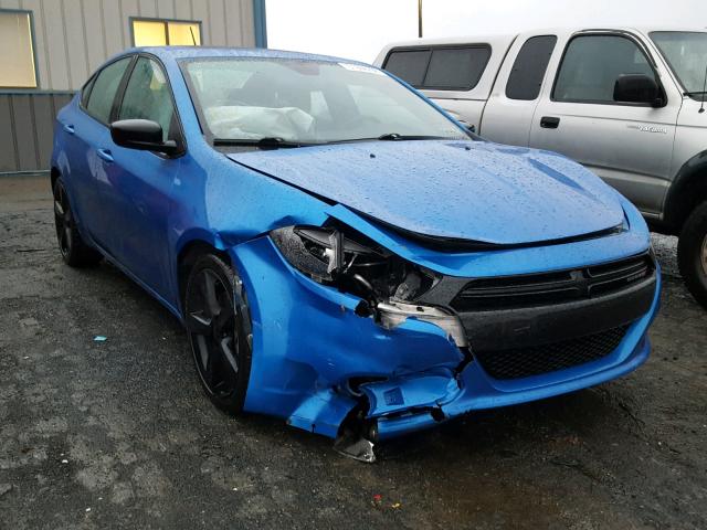 1C3CDFBB4FD391159 - 2015 DODGE DART SXT BLUE photo 1