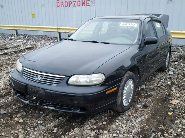 1G1ND52MXW6263036 - 1998 CHEVROLET MALIBU BLACK photo 2