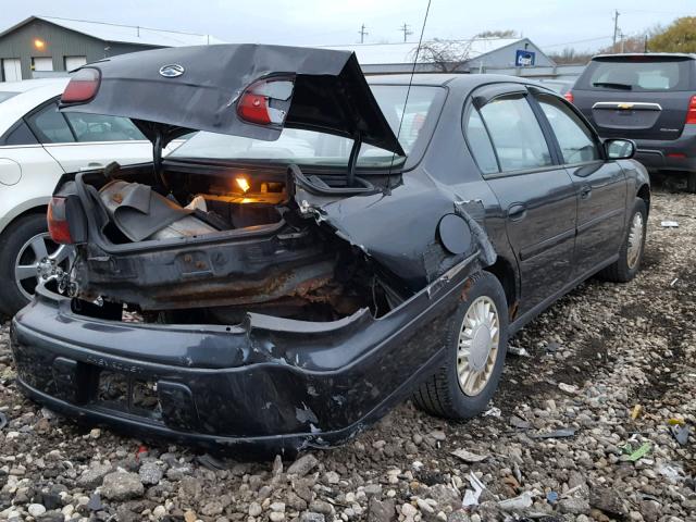 1G1ND52MXW6263036 - 1998 CHEVROLET MALIBU BLACK photo 4