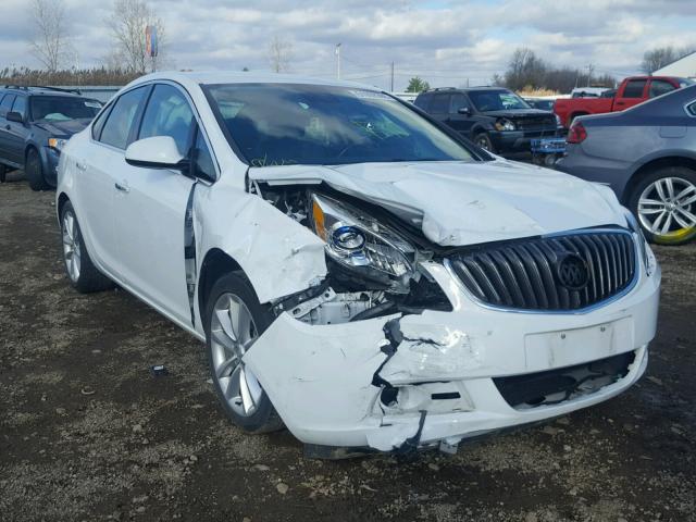 1G4PP5SK7D4249525 - 2013 BUICK VERANO WHITE photo 1