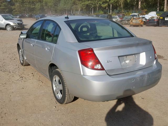 1G8AJ55F27Z193909 - 2007 SATURN ION LEVEL SILVER photo 3
