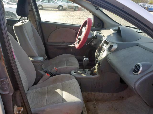 1G8AJ55F27Z193909 - 2007 SATURN ION LEVEL SILVER photo 5