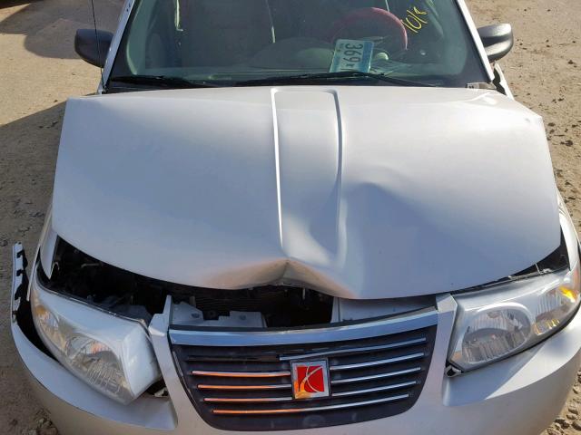1G8AJ55F27Z193909 - 2007 SATURN ION LEVEL SILVER photo 7