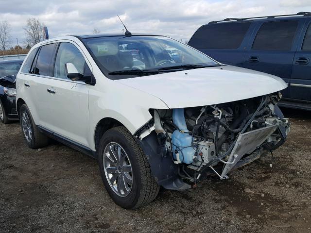 2FMDK39C39BA92660 - 2009 FORD EDGE LIMIT WHITE photo 1