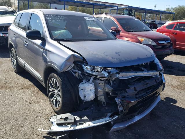 JA4AZ3A38JZ058563 - 2018 MITSUBISHI OUTLANDER GRAY photo 1