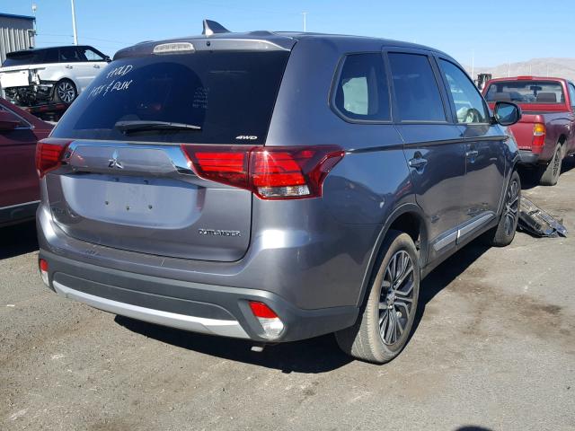 JA4AZ3A38JZ058563 - 2018 MITSUBISHI OUTLANDER GRAY photo 4