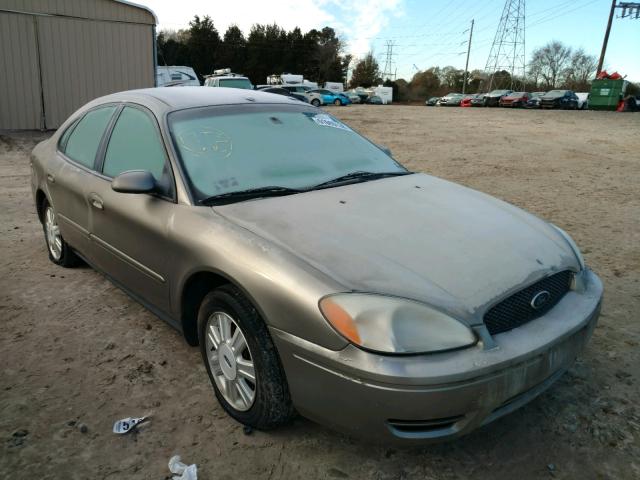 1FAFP56215A210898 - 2005 FORD TAURUS SEL GRAY photo 1