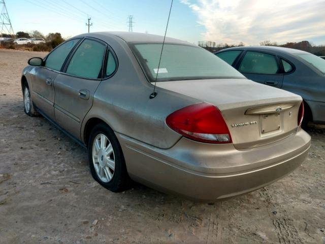 1FAFP56215A210898 - 2005 FORD TAURUS SEL GRAY photo 3