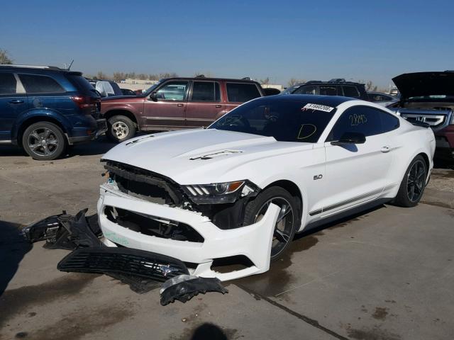 1FA6P8CF6G5260233 - 2016 FORD MUSTANG GT WHITE photo 2