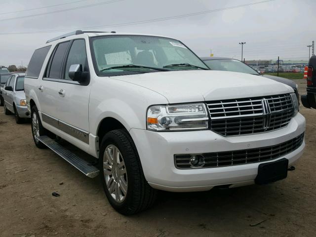 5LMJJ3H52BEJ03969 - 2011 LINCOLN NAVIGATOR Ақ фото 1