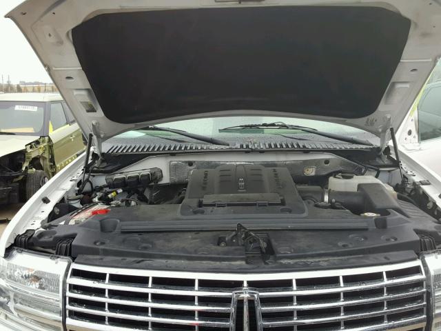 5LMJJ3H52BEJ03969 - 2011 LINCOLN NAVIGATOR Ақ фото 7