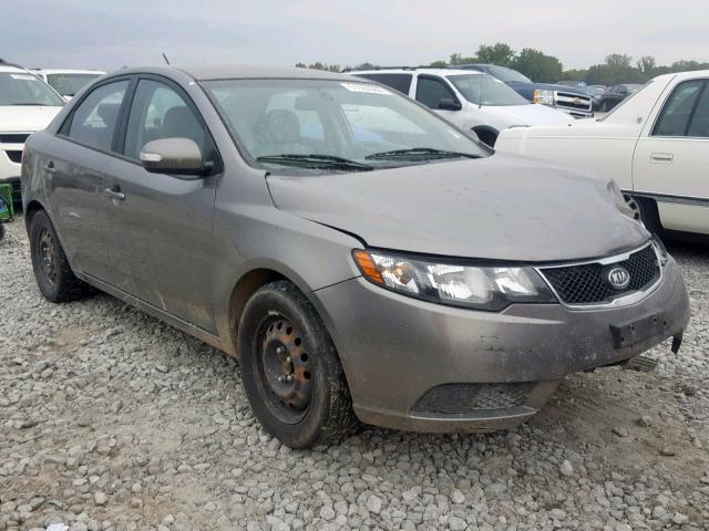 KNAFU4A23A5828499 - 2010 KIA FORTE EX GRAY photo 1