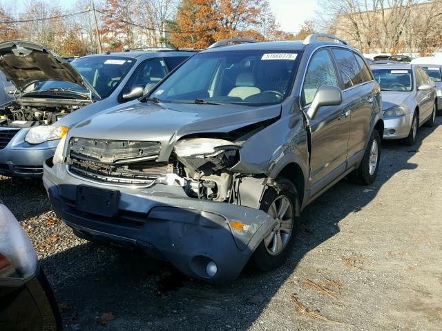 3GSDL43N98S703077 - 2008 SATURN VUE XE GRAY photo 2