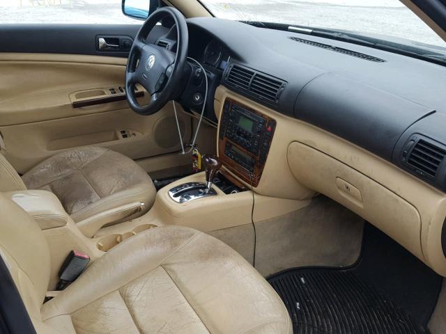 WVWTH63B54P106706 - 2004 VOLKSWAGEN PASSAT GLX 黑色 照片 5