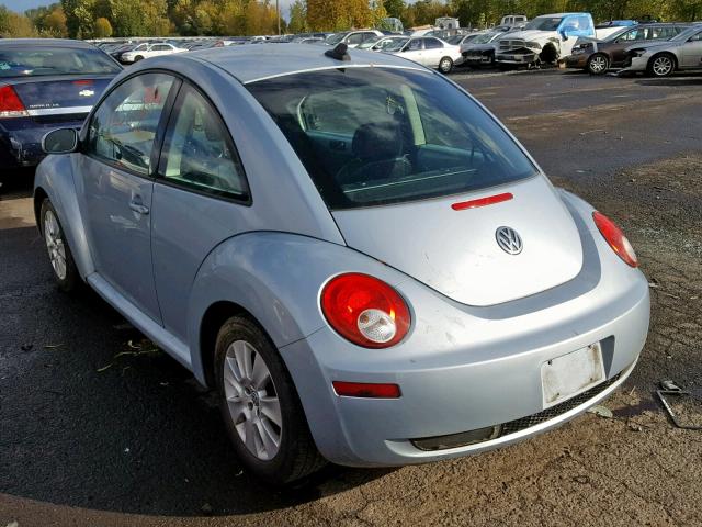 3VWRG3AG7AM011850 - 2010 VOLKSWAGEN NEW BEETLE 蓝色 照片 3