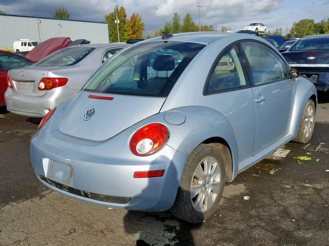 3VWRG3AG7AM011850 - 2010 VOLKSWAGEN NEW BEETLE 蓝色 照片 4