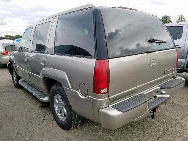 1GYEK63R0YR172365 - 2000 CADILLAC ESCALADE L BEIGE photo 3