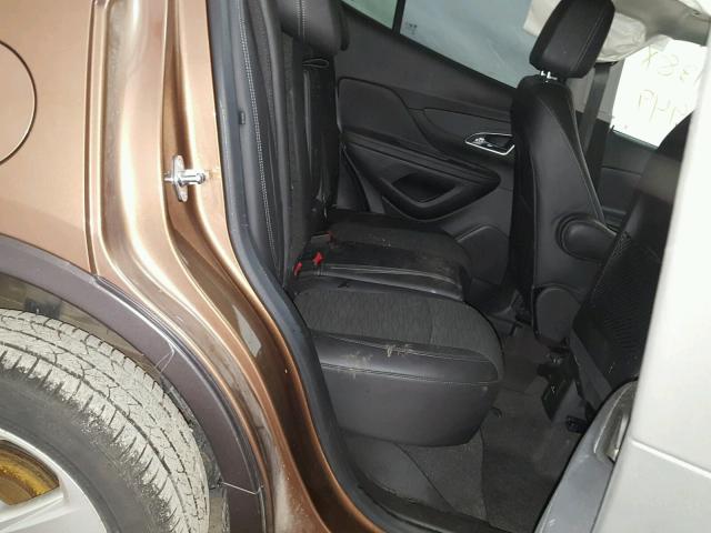 KL4CJFSB2GB602614 - 2016 BUICK ENCORE CON BROWN photo 6