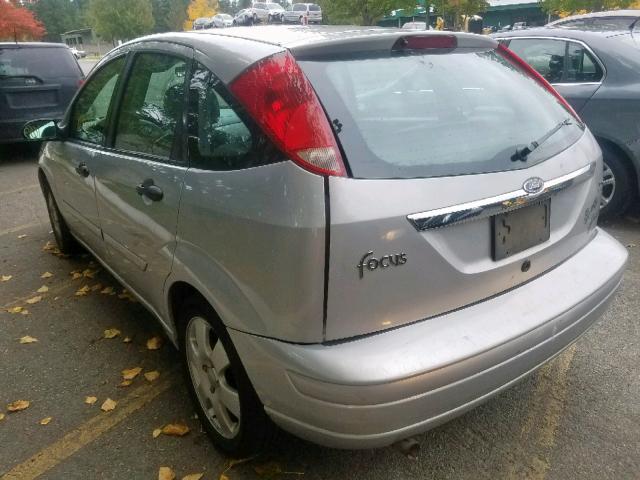 3FAFP37302R170259 - 2002 FORD FOCUS ZX5 SILVER photo 3