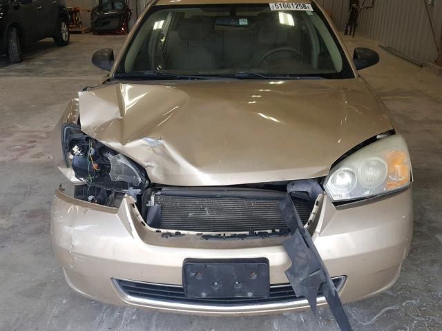 1G1ZS58F47F278357 - 2007 CHEVROLET MALIBU LS TAN photo 7