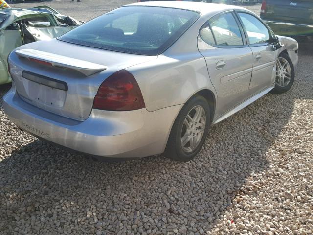 2G2WR554571237093 - 2007 PONTIAC GRAND PRIX ვერცხლისფერი ფოტო 4