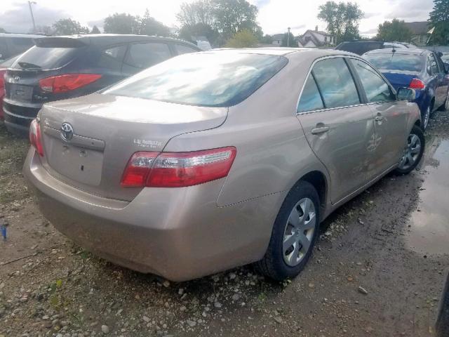 4T4BE46K69R085413 - 2009 TOYOTA CAMRY BASE TAN photo 4