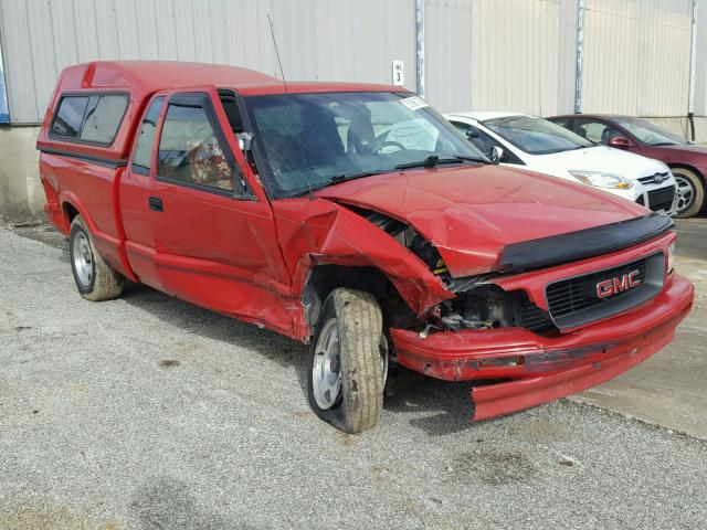 1GTCS19XXV8528568 - 1997 GMC SONOMA RED photo 1