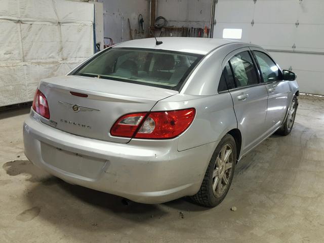 1C3LC56R88N105587 - 2008 CHRYSLER SEBRING TO SILVER photo 4