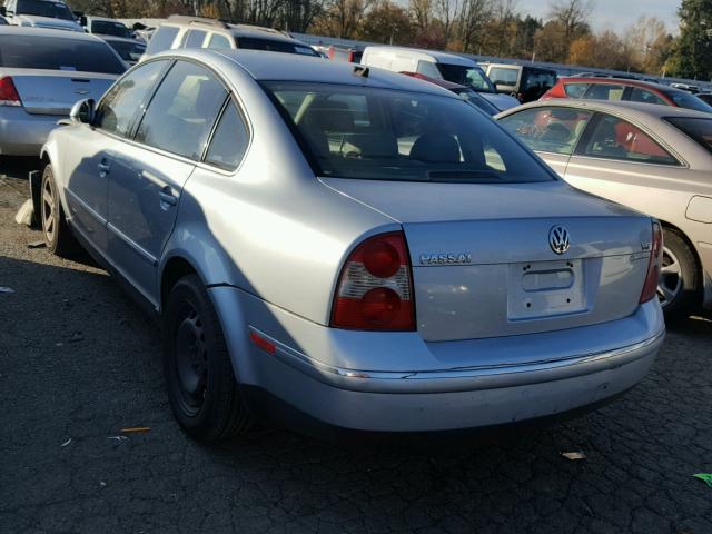 WVWTH63B54P251583 - 2004 VOLKSWAGEN PASSAT GLX 银色 照片 3
