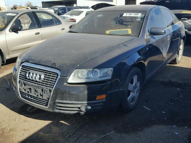 WAUDH74F36N171447 - 2006 AUDI A6 3.2 QUA BLACK photo 2