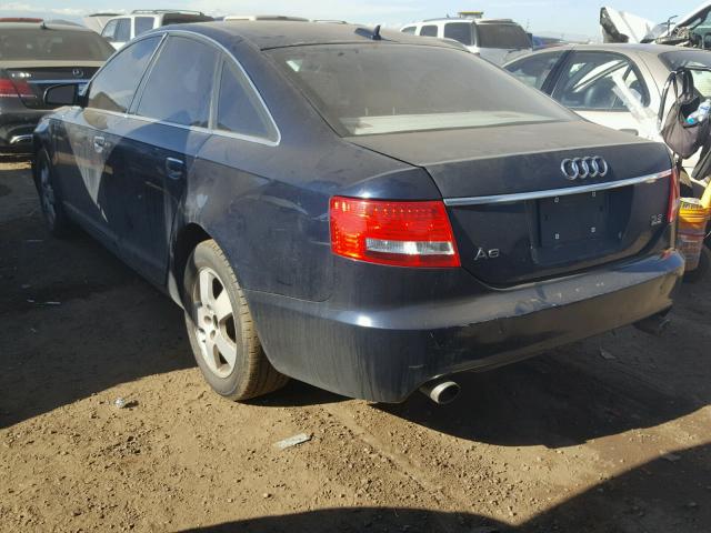 WAUDH74F36N171447 - 2006 AUDI A6 3.2 QUA BLACK photo 3