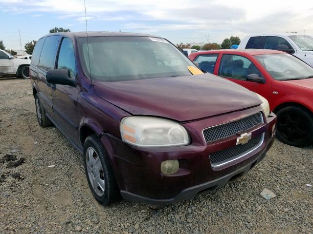 1GNDV23L06D136237 - 2006 CHEVROLET UPLANDER L BURGUNDY photo 1