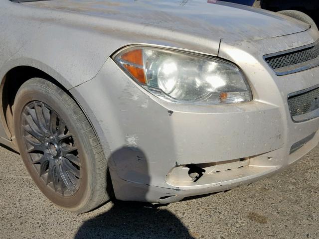 1G1ZC5E02AF115307 - 2010 CHEVROLET MALIBU 1LT 棕色 照片 9