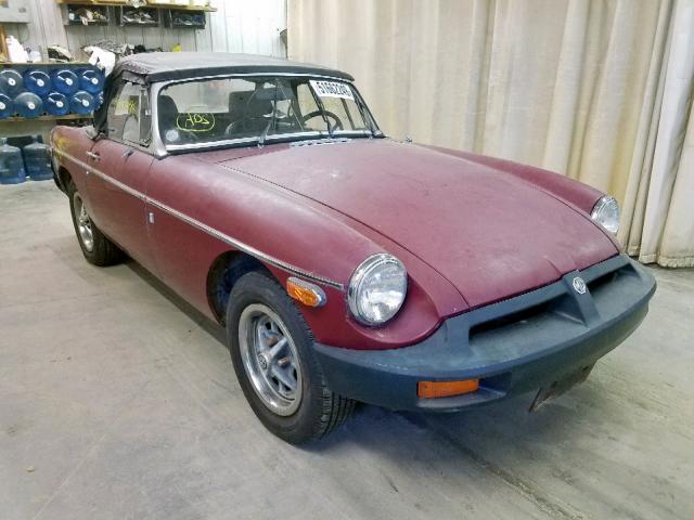 GHN5UF369318G - 1975 MG MGB MAROON photo 1