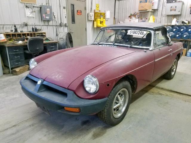 GHN5UF369318G - 1975 MG MGB MAROON photo 2