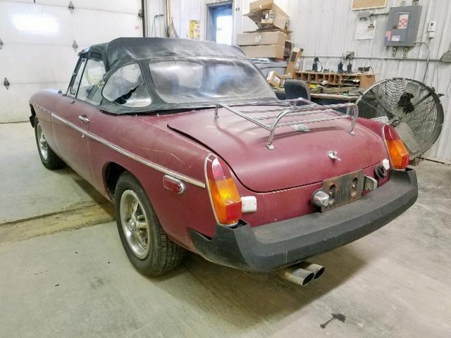 GHN5UF369318G - 1975 MG MGB MAROON photo 3