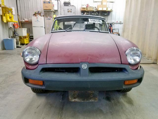 GHN5UF369318G - 1975 MG MGB MAROON photo 9