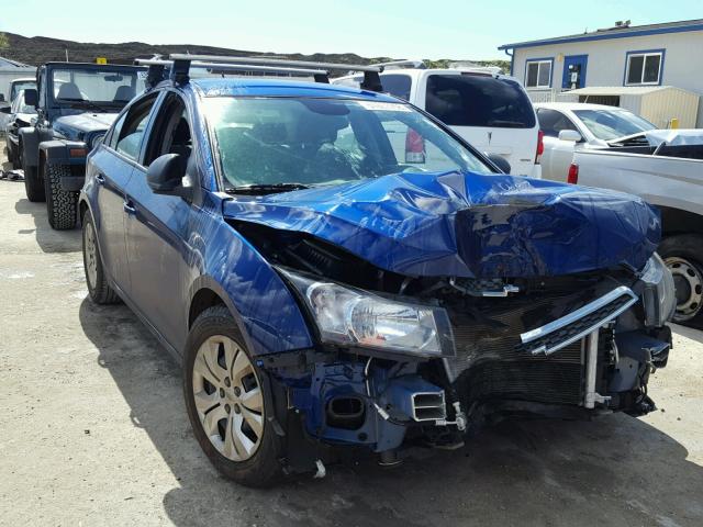 1G1PA5SHXD7133284 - 2013 CHEVROLET CRUZE LS BLUE photo 1