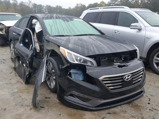 5NPE34AB4FH258943 - 2015 HYUNDAI SONATA SPO BLACK photo 1