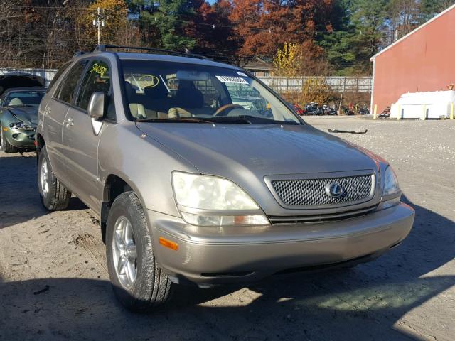 JTJHF10U320277705 - 2002 LEXUS RX 300 GOLD photo 1